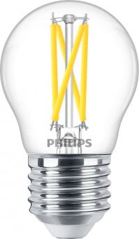 Philips LED-Lampe MAS LEDLusterDT2.5-25W E27 927 P45CL G, VPE:10 / EEK: D 