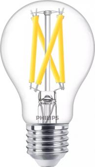 Philips LED-Lampe MAS LEDBulb DT7.2-75W E27 927A60CL G / EEK: D 