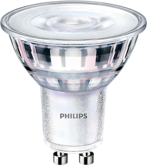 Philips LED-Lampe CorePro LEDspot 4-35W GU10 840 36D DIM / EEK: F 