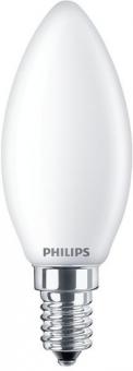 Philips LED-Lampe LED classic 60W E14 WW B35 FR ND  / EEK: E 