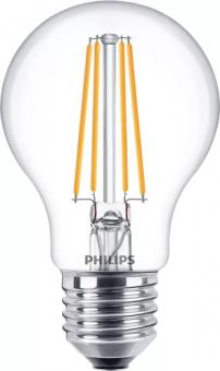 Philips LED-Lampe LED classic 60W A60 E27 WW CL ND  / EEK: E 