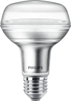 Philips LED-Lampe CorePro LEDspot 4-60W E27 827 R80 36° / EEK: F 