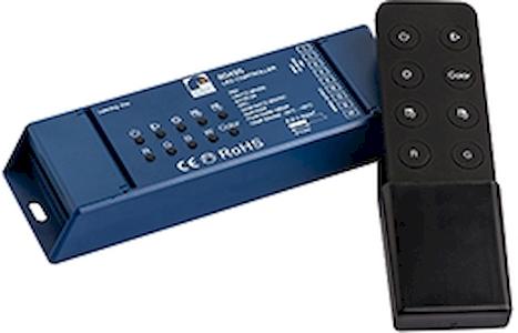 Rutec  LED Controller RGBW 12V/24V mit Fernbedienung 240W/480W 