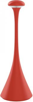 Sigor  Akku-Tischleuchte Nudrop 292mm feuerrot puk 2,2W Flex-Mood 2200K/2700K IP54 170m Ra85 dim 