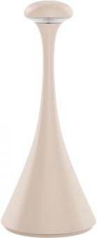 Sigor  Akku-Tischleuchte Nudrop mini 210mm dünenbeige 1,8W Flex-Mood 2200K/2700K IP54 133lm Ra85 dim 
