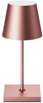 Sigor Akku-Tischleuchte Nuindie mini USB-C rosegold, 2,2W FlexMood 2200K/2700K IP54 168/ 