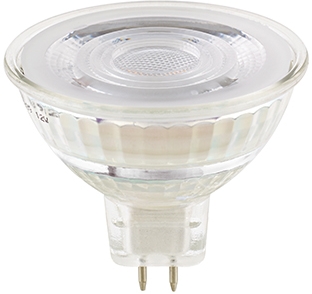 Sigor LED-Lampe 7W LUXAR GLAS GU5,3 2700K 36° DIM / EEK: G 