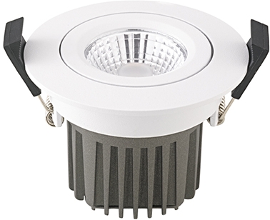 Sigor  Einbauleuchte Diled 10W 550lm 2700K-2100K dtw weiß 36° / EEK: G 