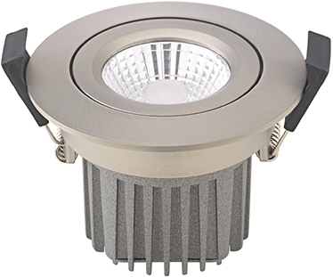 Sigor  Einbauleuchte 68 Diled 10W 730lm 4000K dim stahl 36° / EEK: F 