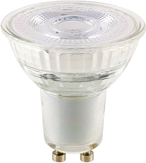 Sigor LED-Lampe 3W LUXAR GLAS LED GU10 36° 2700K / EEK: G 