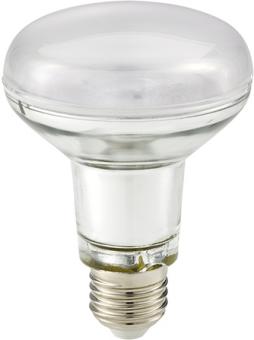 Sigor LED-Lampe 9,6W R80 LUXAR Glas E27 700lm 2700K 36° dim / EEK: G 