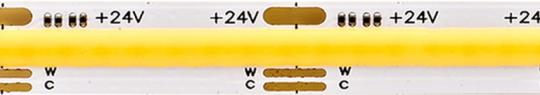 Sigor LED Flexband 15W/m COB TUNABLE WHITE LED-Streifen 4000-2700K 5m, 576 LED/m IP20 24 / EEK: F 