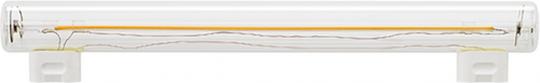 Sigor LED-Lampe 4W Linienlampe Glas klar S14s 300mm 280lm 2200K / EEK: G 