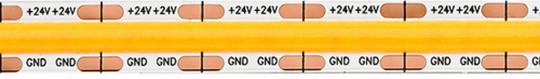 Sigor LED Flexband 10W/m COB mini cut LED-Streifen 2700K 5m 528 LED/m IP20 24V 650lm/m R / EEK: G 