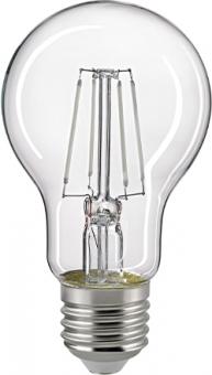 Sigor LED-Lampe 4,8W Normale Filament Snow klar E27 470lm 2700K dim / EEK: F 