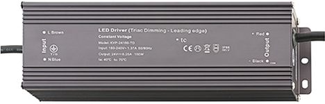 Sigor LED Netzteil/Treiber Powerline Netzteil Triac Outdoor 80W 24V 230x70x43mm 3,33A IP66 