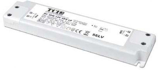 TCI LED Netzteil/Treiber DC 30W 12V VPS LP Nicht Dimmbares LED Netzgerät 30W 12V 190x46x17mm 