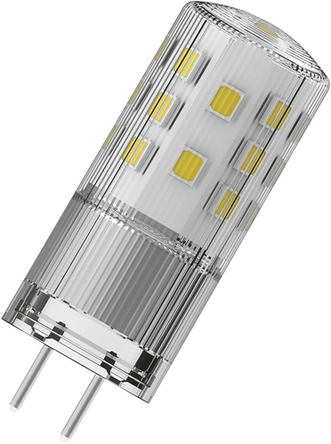 b2c DG Licht  LED-Lampe LEDPIN40D CL 4,5W/827 12V GY6.35 / EEK: F