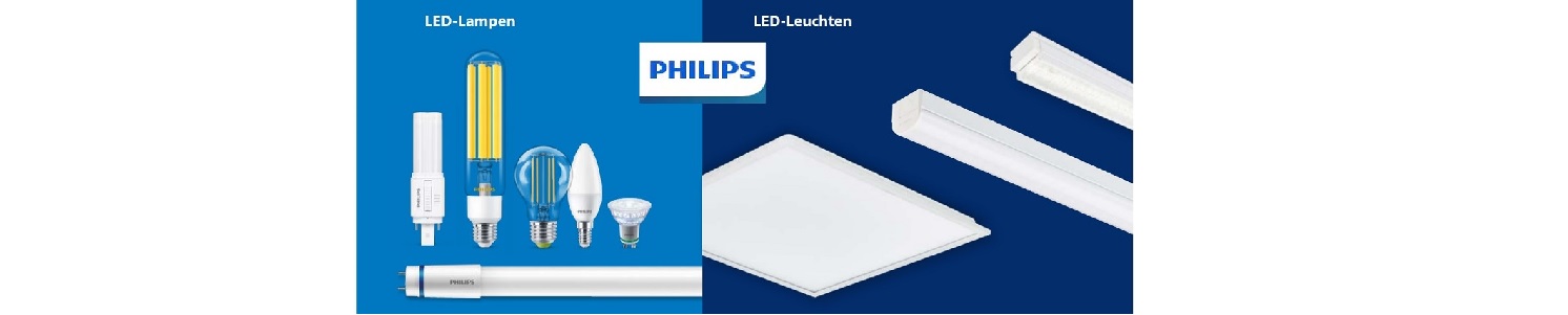 Philips LED Lampen und Leuchten